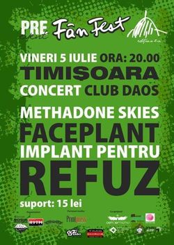 Concert Implant Pentru Refuz si Methadone Skies in Timisoara