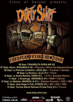 Dirty Shirt European Tour - Inside Report!