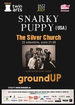 Snarky Puppy in concert la The Silver Church, pe 22 Octombrie