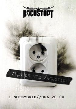 Concert Vita De Vie - Acustic in Club Rockstadt, Vineri 1 Noiembrie