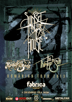 Concert Sunset in the 12th House, RoadKillSoda si The Thirteenth Sun in Fabrica, pe 1 decembrie