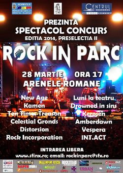 Inscrieri pana pe 15 martie la preselectia a doua Festival Rock in Parc