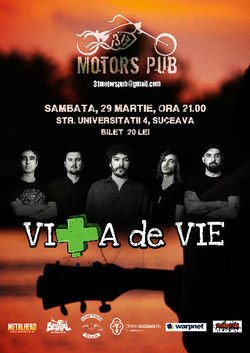 Concert Vita de Vie in 31 Motor's Pub din Suceava