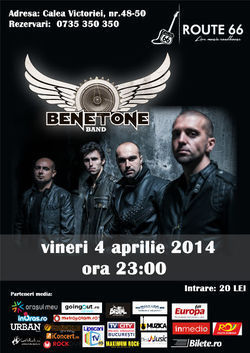 Concert Benetone Band in Club Route 66