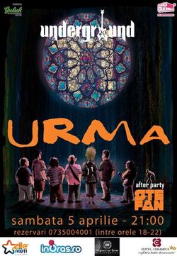 Concert Urma in Underground Pub