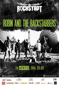 Concert Robin and The Backstabbers in Rockstadt