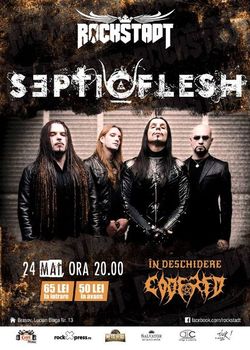 Concert Septicflesh in mai la Club Rockstadt din Brasov