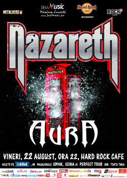 Legenda rockului britanic, Nazareth revine la Bucurest in luna august !