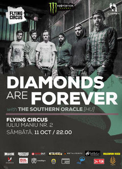 Concert Diamonds Are Forever & The Southern Oracle in Cluj Napoca