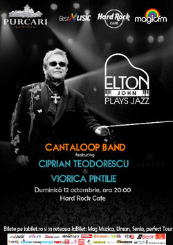 Elton John Plays Jazz, duminica, 12 octombrie, la Hard Rock Cafe