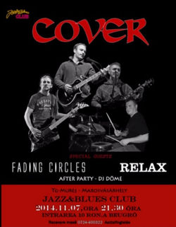 Cover, Fading Circles si Relax canta in Jazz&blues Targu-Mures