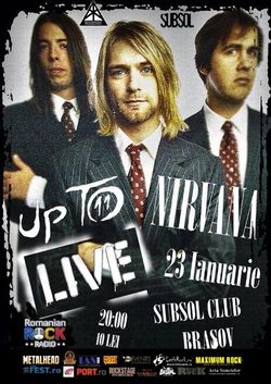 Up To Nirvana live in Subsol Club din Brasov