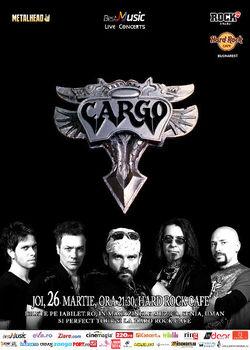 CARGO in concert extraordinar la Hard Rock Cafe