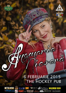Anamaria Nicoara live in The Hockey Pub din Brasov