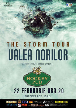 Valea Norilor in premiera la Brasov pe 22 Februarie in The Hockey Pub