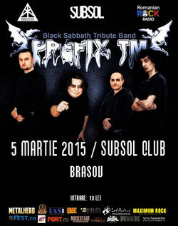 Concert tribute Black Sabbath in Subsol Club pe 5 martie