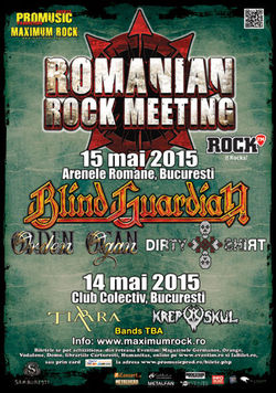 S-au pus in vanzare biletele la Romanian Rock Meeting 2015