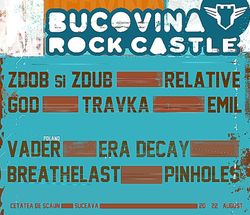 Bucovina Rock Castle la Cetatea de Scaun a Sucevei intre 20 si 22 august