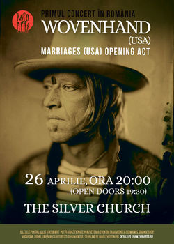 Concert Wovenhand in Silver Church pe 26 Aprilie