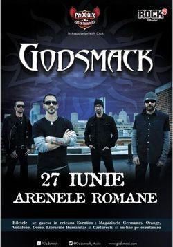 Concert Godsmack in Romania