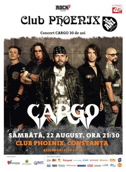Concert Cargo la Constanta pe 22 August