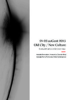 Intre 21-23 auGust, Old City / New Culture, Festivalul Gabroveni & Covaci Days