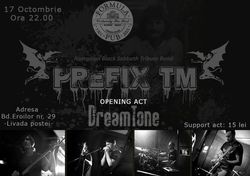 Concert Prefix TM-Black Sabbath tribute in Formula Pub Brasov pe 17 Octombrie