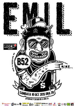 E.M.I.L., punk live in Club B52. Cu Gray Matters in deschidere