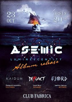 Asemic lanseaza albumul de debut pe 23 Octombrie in Fabrica