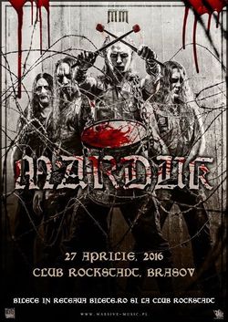 Marduk pe 27 Aprile in Rockstadt din Brasov