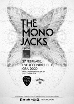 THE MONO JACKS revin in Control Club din Bucuresti pentru un nou concert