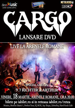 CARGO lanseaza printr-un concert, DVD-ul 