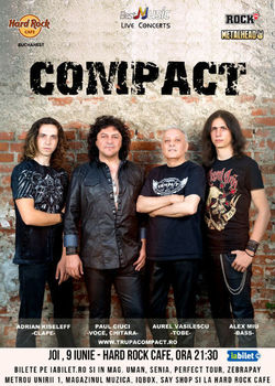 COMPACT - Remember the 80s pe 9 iunie la Hard Rock Cafe