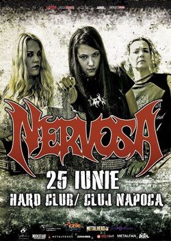 Formatia Nervosa concerteaza la Cluj Napoca in Hard Club