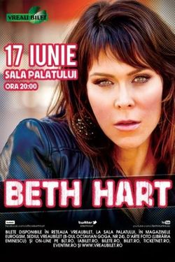 Beth Hart revine la Bucuresti pe 17 iunie!