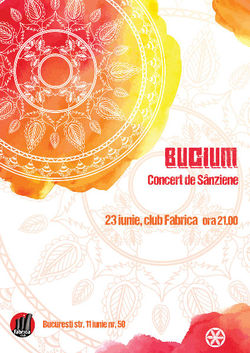 Trupa de folk-rock ambiental Bucium va sustine un concert de de Sanziene
