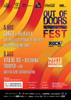 Out of Doors Fest la Costinesti pe 5 si 6 August