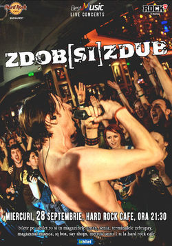 Zdob si Zdub in concert extraordinar pe 28 septembrie la Hard Rock Cafe