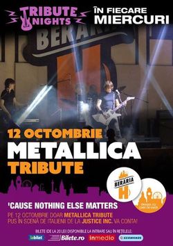 Concert tribut Metallica cu italienii de la Justice Inc.