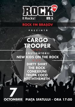 In data de 7 octombrie are loc lansarea oficiala Rock FM Brasov!