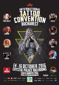 Cel mai important eveniment dedicat tatuajelor din Sud-Estul Europei are loc in weekend la Bucuresti