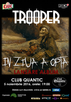 TROOPER lanseaza noul album 'In ziua a opta'