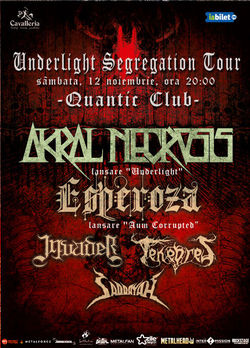 Akral Necrosis lanseaza albumul 'Underlight' in Club Quantic in cadrul unui eveniment special