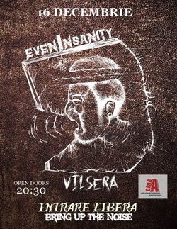 Concert evenInsanity si Vilsera pe 16 Decembrie in Club A