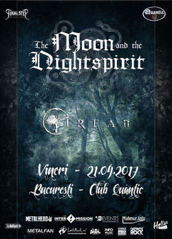 Concert The Moon and the Nightspirit si Irfan pe 21 aprilie in Quantic