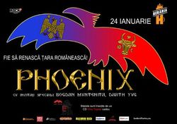 Concert Phoenix pe 24 ianuarie la Beraria H