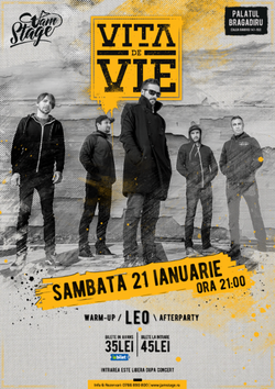 Concert Vita De Vie in JamStage pe 21 ianuarie