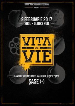 Vita De Vie lanseaza Sase (+) pe 9 februarie la Sibiu