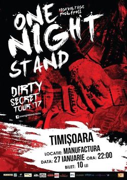 Onenightstand lanseaza single-ul Dirty Secret la Timisoara