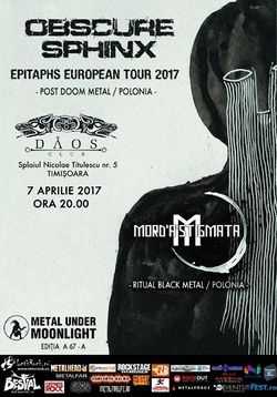 Concert Obscure Sphinx la Timisoara pe 7 aprilie